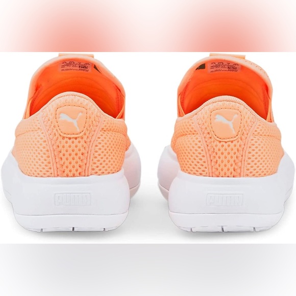 NWOT PUMA Womens Suede Mayu Mono Slip-On Sneakers Shoes Casual - Orange Size 8.5 - Picture 3 of 12